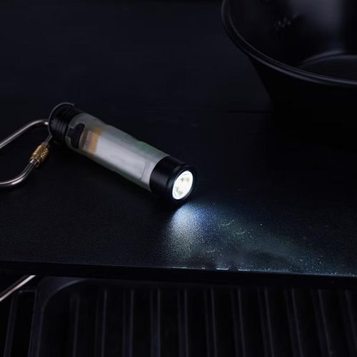 （two pieces）Multifunctional 5050 LED Light Pocket Mini Flashlight USB Long-Life Outdoor Key Cap Clip Disaster Relief Emergency Atmosphere