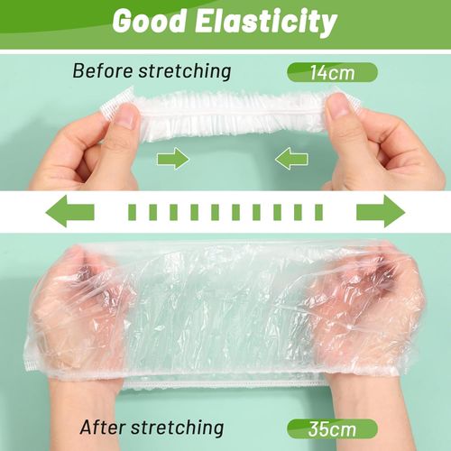 600Pcs Reusable Elastic Food Bowl Storage Covers, Sublaga Bowl Covers, Dish Plate Covers, Alternative to foil, Plastic Wrap,BPA Free