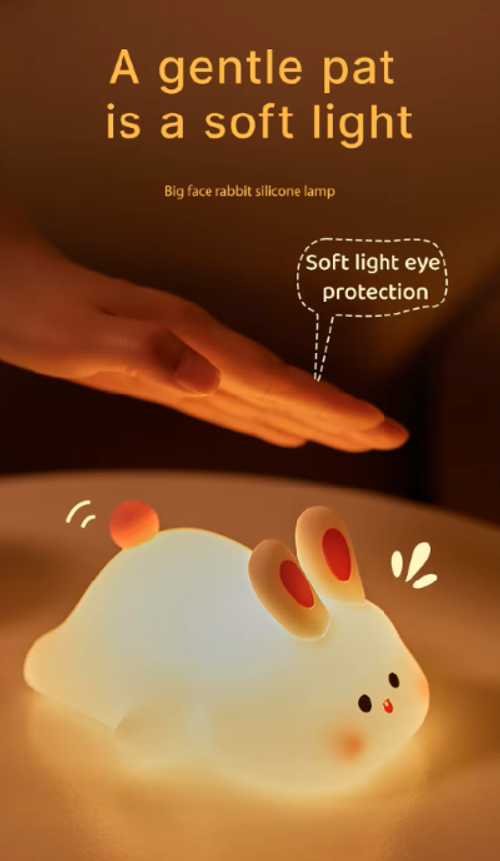 ✨✨Half-Price Sale✨✨ No charging required 🐰 Your Room Needs This Cute Rabbit Night Light! 🌟✨c