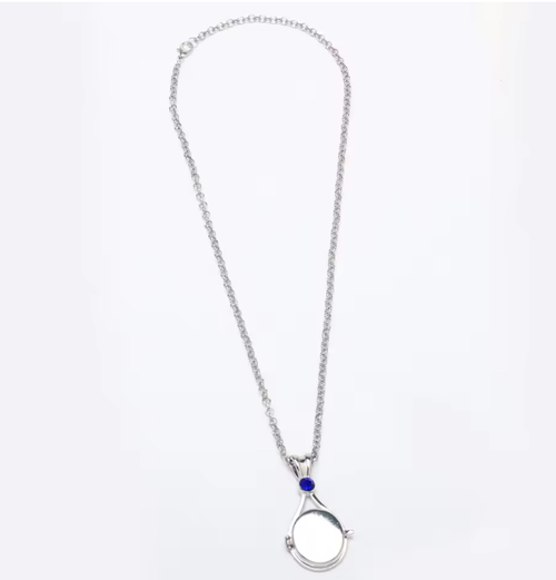 Classic Round Locket Necklace