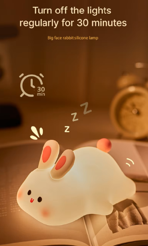 ✨✨Half-Price Sale✨✨ No charging required 🐰 Your Room Needs This Cute Rabbit Night Light! 🌟✨c