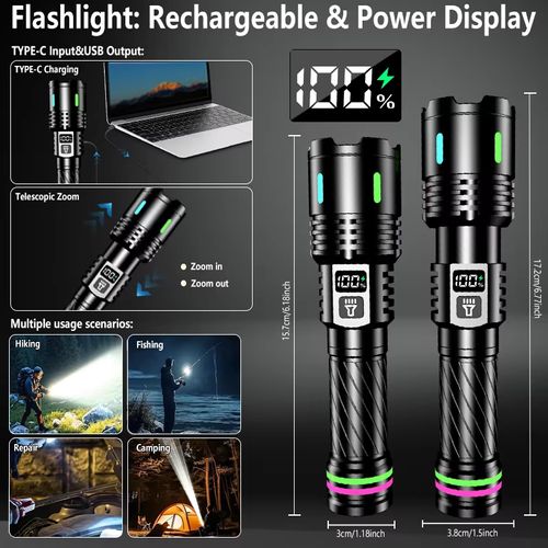 Lithium Battery High Quality PortableTorchlight