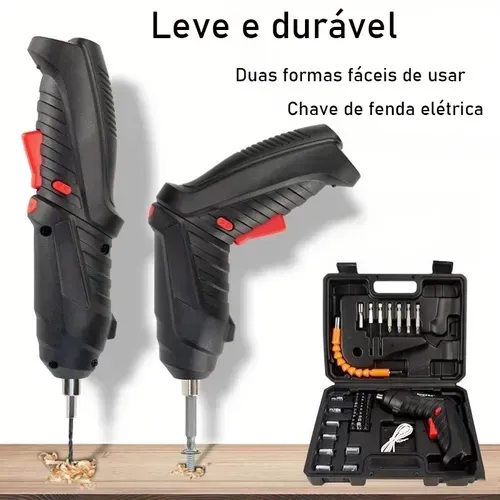 Conjunto de chaves de fenda elétricas