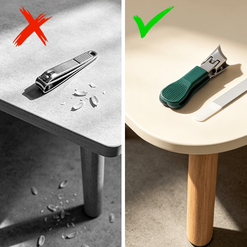 Premium 3-Piece Eagle Beak Nail Clipper Set