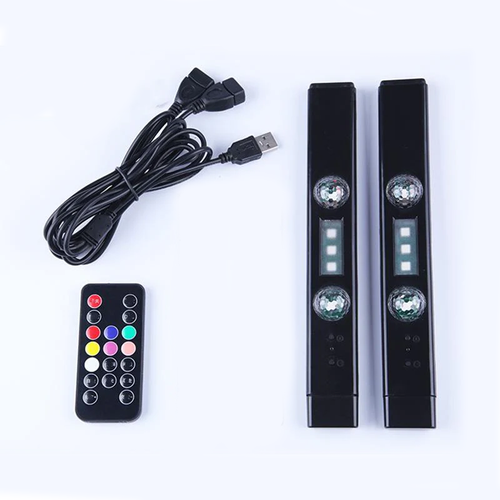 Buy one, get twoA16-GCYS- Wireless Car Interior Ambient Lights- Chargeable USB -star pattern and warm light 2in1-Led Star Decoration Light for Car & Room