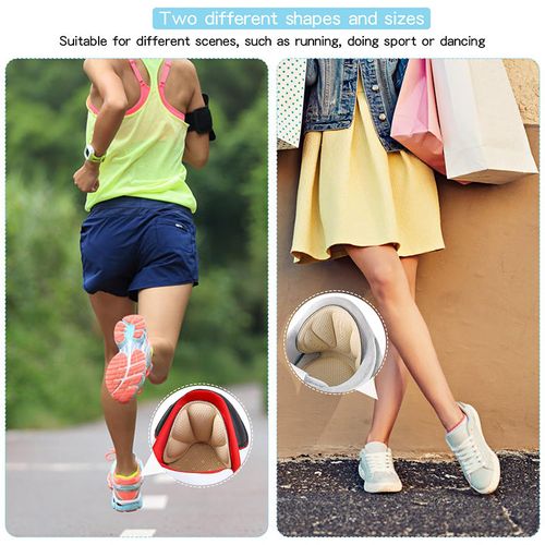 Buy one, get two. Cuttable Adhesive Back of Heel Grips Inserts