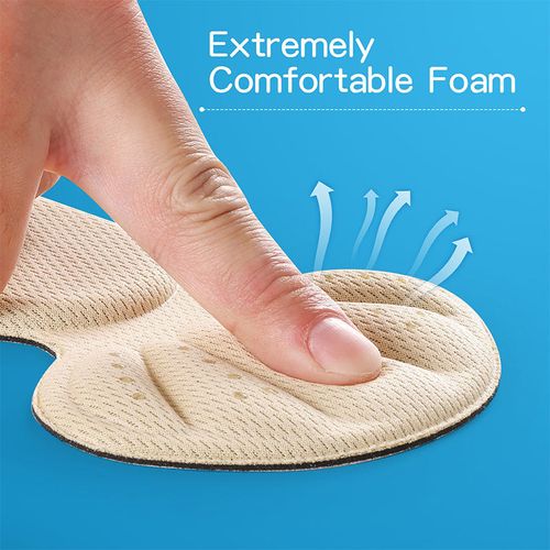 Buy one, get two. Cuttable Adhesive Back of Heel Grips Inserts