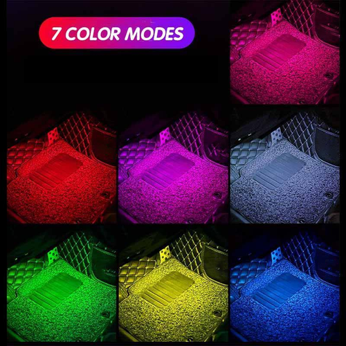 Buy one, get twoA16-GCYS- Wireless Car Interior Ambient Lights- Chargeable USB -star pattern and warm light 2in1-Led Star Decoration Light for Car & Room