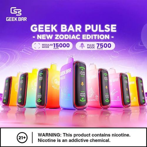 GeekBar 小火箭｜美國大牌15000口拋棄式 一次性電子煙
