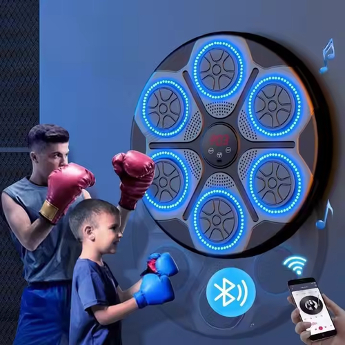 Máquina de boxe musical infantil
