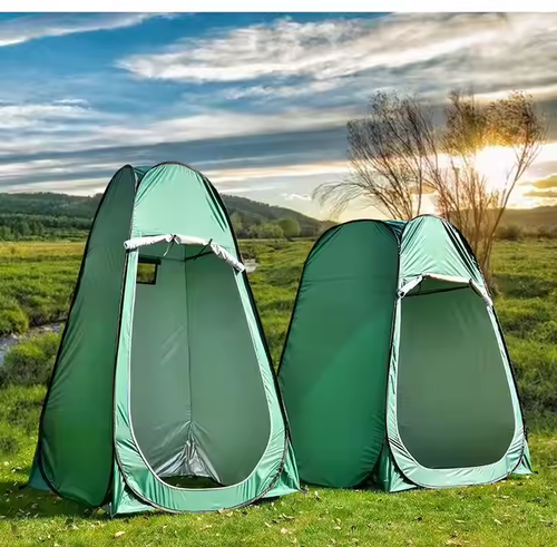 Equipamento ao ar livre Automático Viagem Banho Especial Mudando Banho Mudando Roupas Portátil WC Camping Praia Redonda Tenda