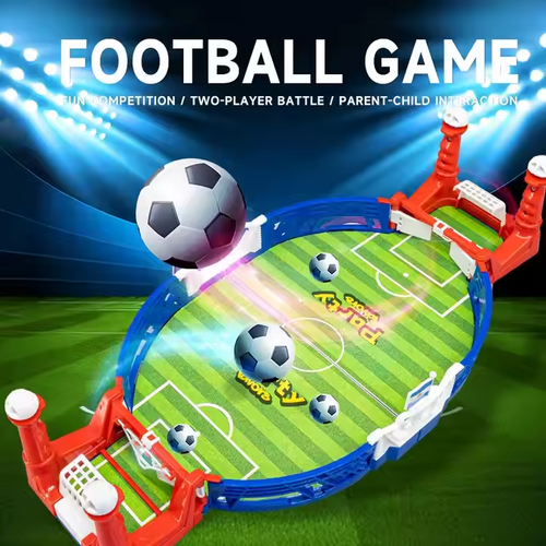Brinquedo interativo de campo de futebol para dois jogadores, para pais e filhos