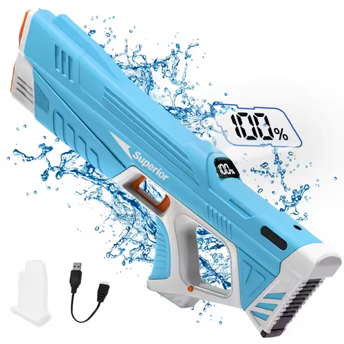 Pistola de água de brinquedo contínua