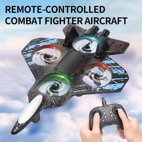 This drone fighter jet is so easy to control.As a beginner, I am able to easily fly this and so ar my kids.Easily the funnest toy drone out there.