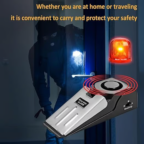 Portable Door Stop Security Alarm