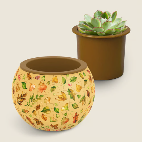 ⏰Historical Lowest Price -49% OFF🧩Bird and Flower Puzzle Pot❤️🌼Perfect for Plant Lovers!