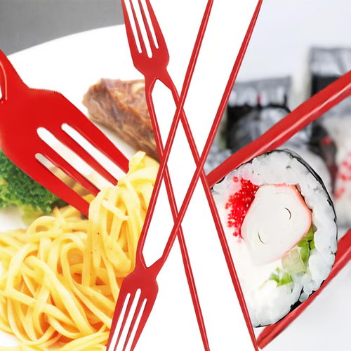 🔥 Fork and Chopsticks in ONE