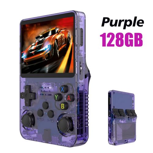 128G R36S Retro Handheld Video Game Console Linux System 3.5 Inch IPS Screen