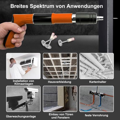 ⏰Limited Time 50% OFF 🔥Air Nail Gun with 50 Nails Free