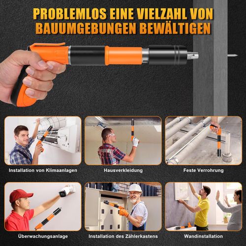⏰Limited Time 50% OFF 🔥Air Nail Gun with 50 Nails Free