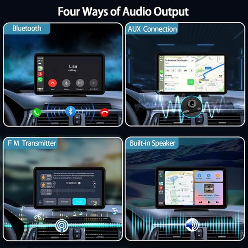 7-inch Multimedia Car Player with HD Touch Screen