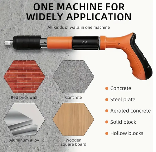 ⏰Limited Time 50% OFF 🔥Air Nail Gun with 50 Nails Free