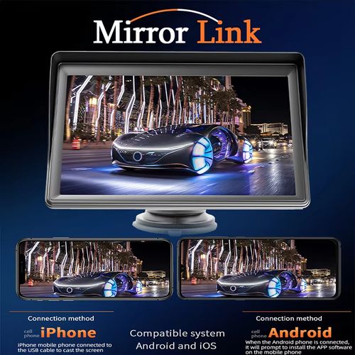 7-inch Multimedia Car Player with HD Touch Screen