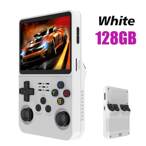 128G R36S Retro Handheld Video Game Console Linux System 3.5 Inch IPS Screen