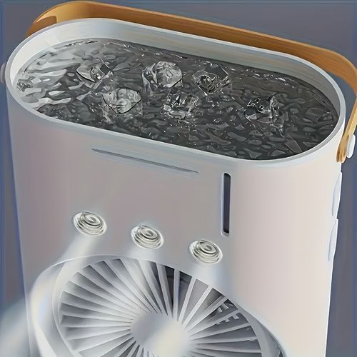 2 in 1 Dual Spray Air Conditioner Fan