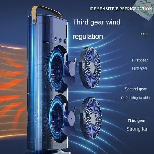 2 in 1 Dual Spray Air Conditioner Fan