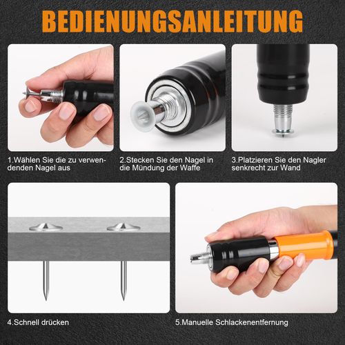 ⏰Limited Time 50% OFF 🔥Air Nail Gun with 50 Nails Free