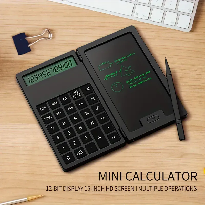 Calculadora portátil mini com