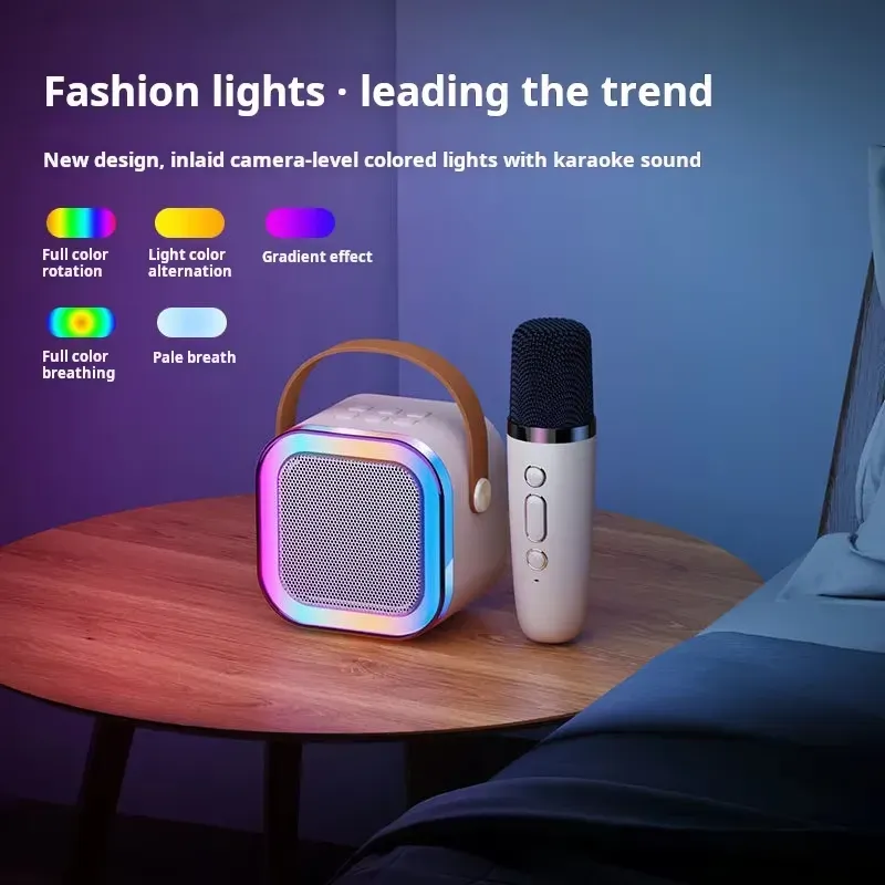 🎵Mini Karaoke Machine for Kids with Wireless Microphones