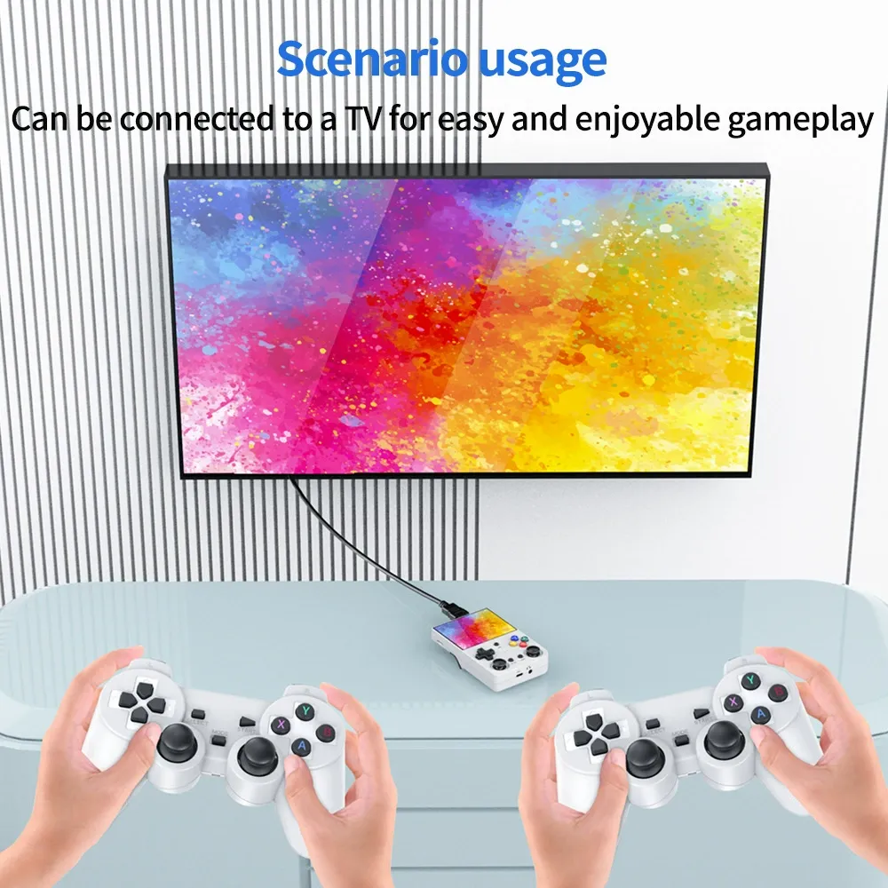 M21 Mini 64Gb Wireless Video 3.5 Inch Open Source Linux System Portable Wireless Retro Handheld Game Console