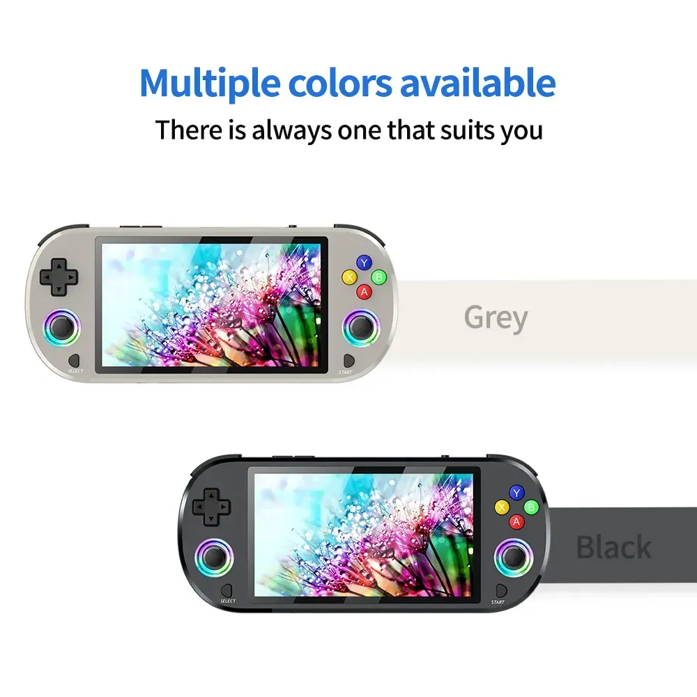 2025 New Double Handheld Game Console M22 P Handheld Game Console 5.0 Inch Screen 1920*1080 IPS Display Support LINUX System Portable