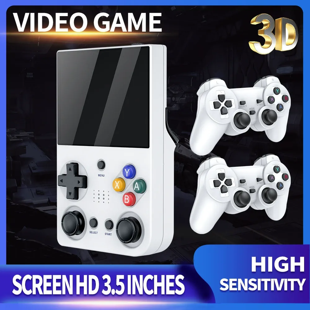 M21 Mini 64Gb Wireless Video 3.5 Inch Open Source Linux System Portable Wireless Retro Handheld Game Console