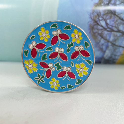 Metal Purse Hook with Creative Patterns - Magnetic Bag Hanger for Tables