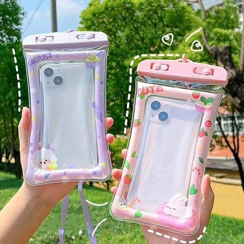 Cute Waterproof Phone Case - Touch - Enabled, Sealed for Swimming, Diving & Rainy Days