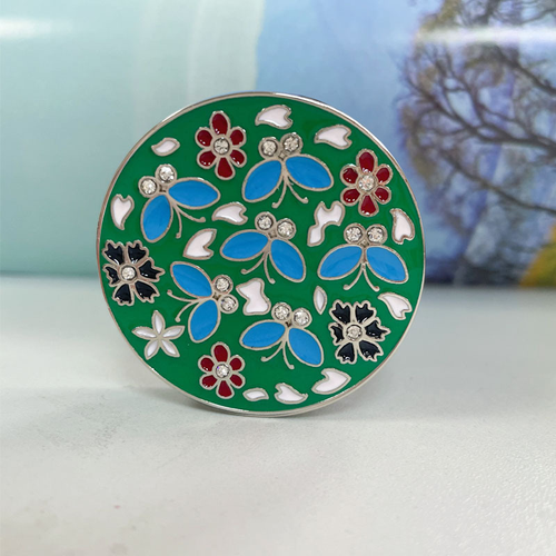 Metal Purse Hook with Creative Patterns - Magnetic Bag Hanger for Tables