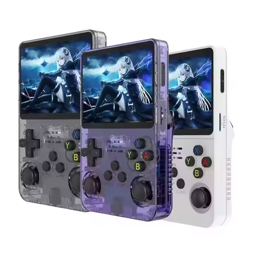 New R36S Open Source Handheld Gaming Device - 1GB RAM, 64GB, Retro GBA&FC&PSP Arcade, Portable PSP - Like