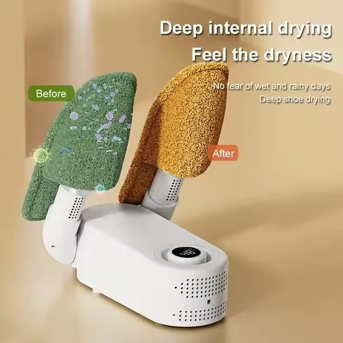 Smart Timing Shoe Dryer - Retractable Adjustable, Fast Drying, Deodorizing & Sterilizing