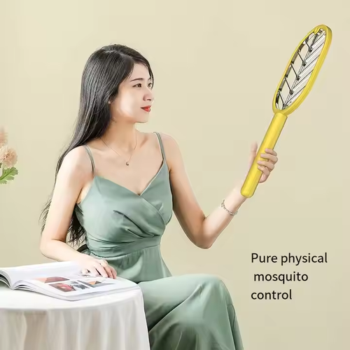 USB - Rechargeable Electric Mosquito Swatter - 2 - in - 1 Optical & Shock, Home Mosquito Repellent