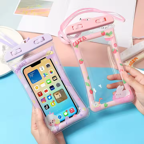 Cute Waterproof Phone Case - Touch - Enabled, Sealed for Swimming, Diving & Rainy Days