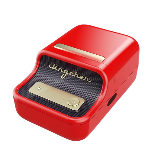 Portable Bluetooth Thermal Label Printer - Multifunctional, Connect to Phone, Clear Labels for Home Use