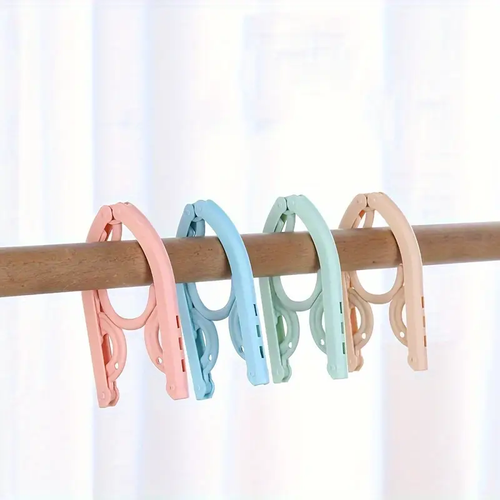 Portable Foldable Clothes Hanger - Ideal for Business Travel and Hotel Use（Ten packs）