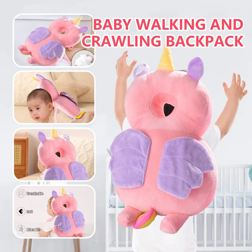 Cute Animal Baby Head Safety Pad - Adjustable for Walkers