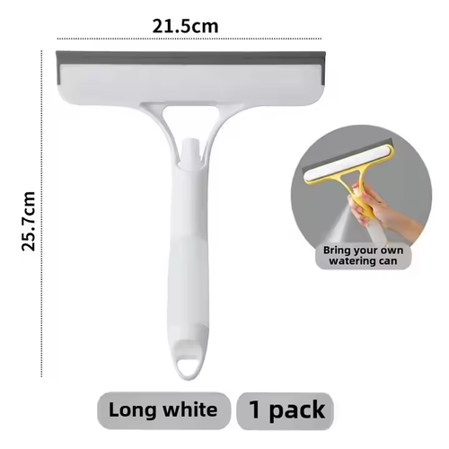3 - in - 1 Multi - Functional Glass Wiper - Liquid - Adding, Spray Head for Windows & Mirrors