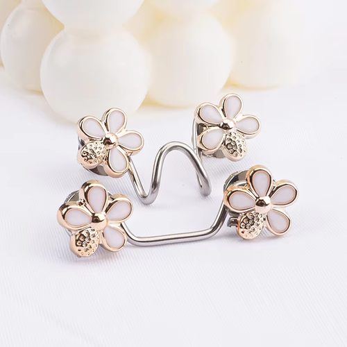 Detachable Waist Adjustment Button for Jeans - No - Nail, Metal Waist - Cinching Buckle（4 pieces）