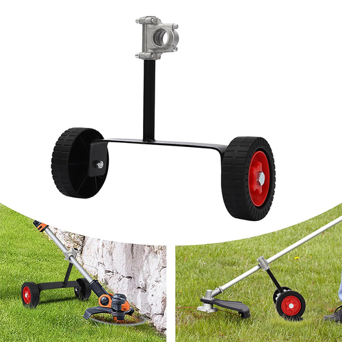 Universal Grass Trimmer Auxiliary Wheel - Fits Gasoline, Electric & More Mower Types