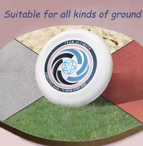 Adult Professional Ultimate Frisbee - Competition Grade, Reversible Disc for Outdoor Sports, Team Building & Pet Games